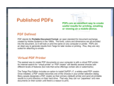 Twigs makes it super easy to publish results as PDFs ... to print, to email or to place on your smartphone.